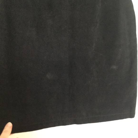 Vintage G-III Leather Skirt Black - Picture 8 of 8